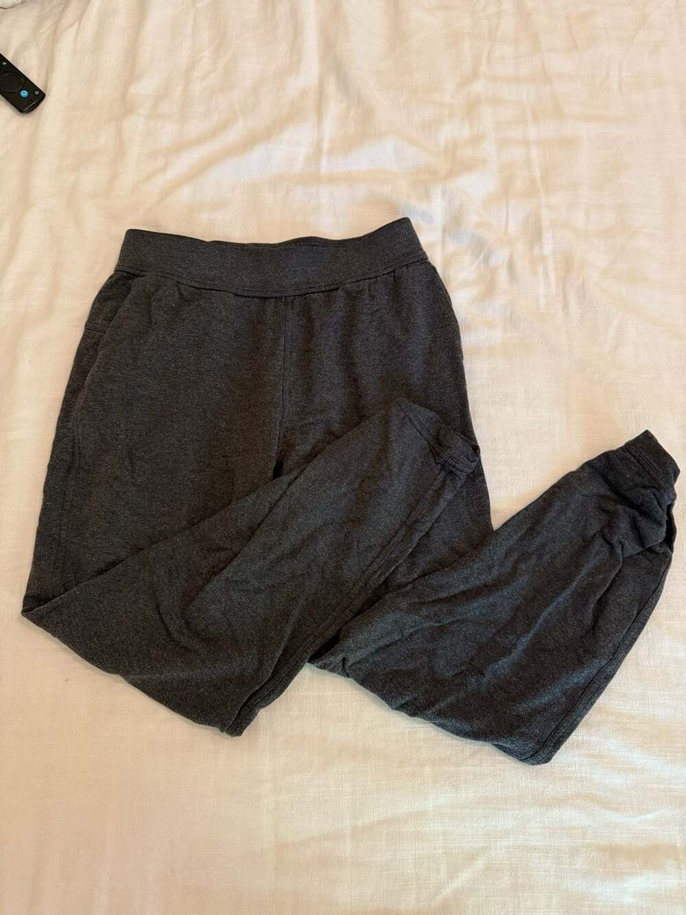 Lululemon Charcoal Grey Jogger Sweatpants - Picture 2 of 3